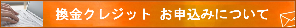 換金クレジット申込について